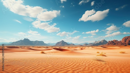 vast expanse of desert