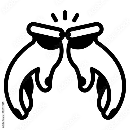  Arrested glyph icon