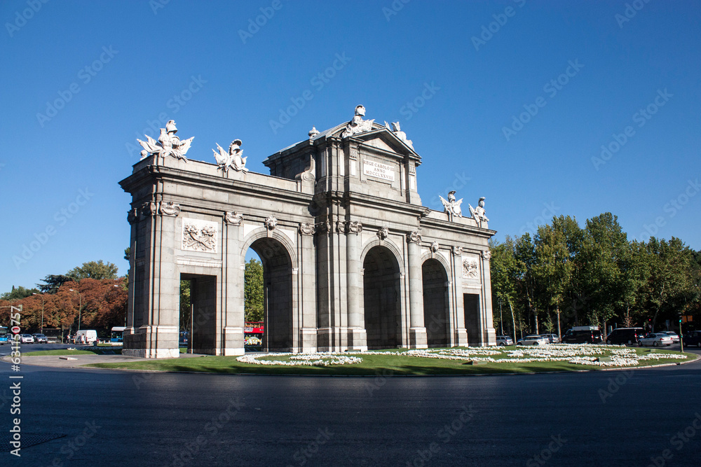 Obraz premium Madrid cityview