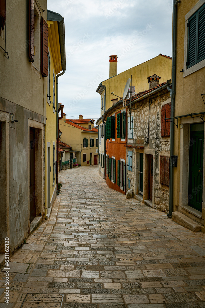 street in the croatian village of Rovinj