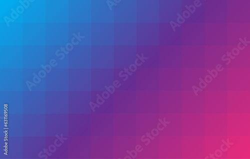 abstract blue, purple, pink gradient square pixel background, vibrant mosaic tile, vector illustration. 