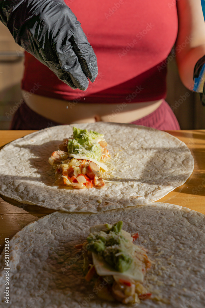 mexican tortilla wrap