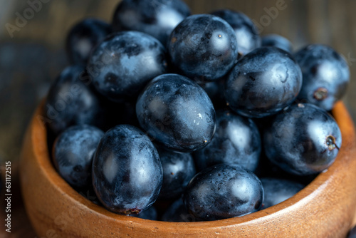 Wallpaper Mural Unwashed blue grapes in the dust Torontodigital.ca