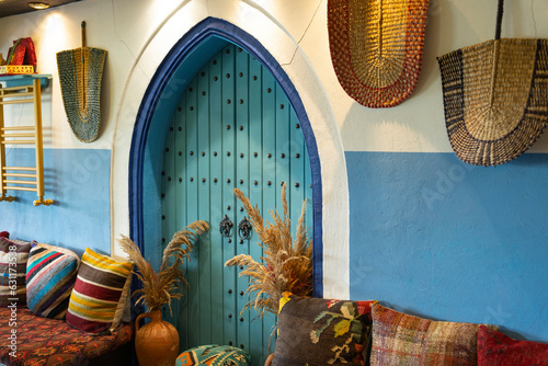 Moroccon Style Door, Lamps and Decor Photo, Üsküdar Istanbul, Turkey (Turkiye) photo