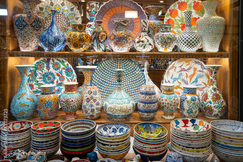 Colorful Grand Bazaar Photos, Grand Bazaar (Kapalicarsi) Eminonu, Fatih Istanbul, Turkey (Turkiye)
