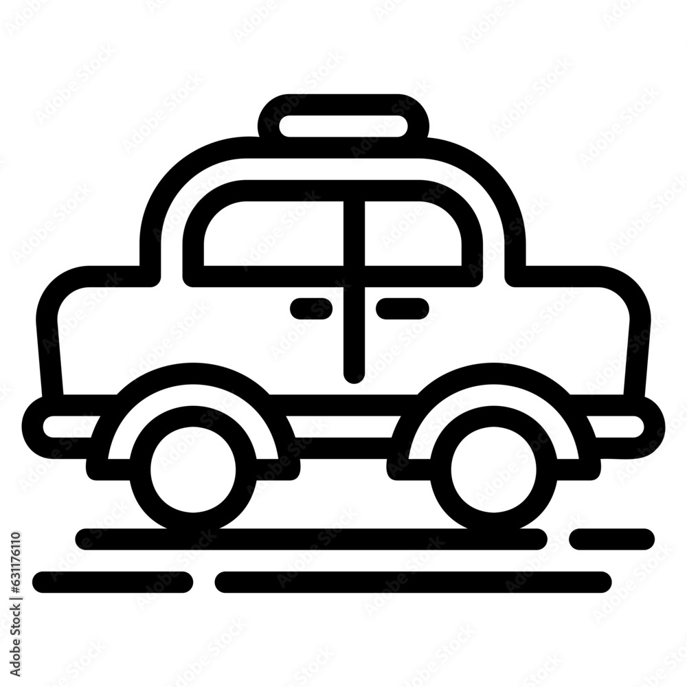  Taxi outline icon