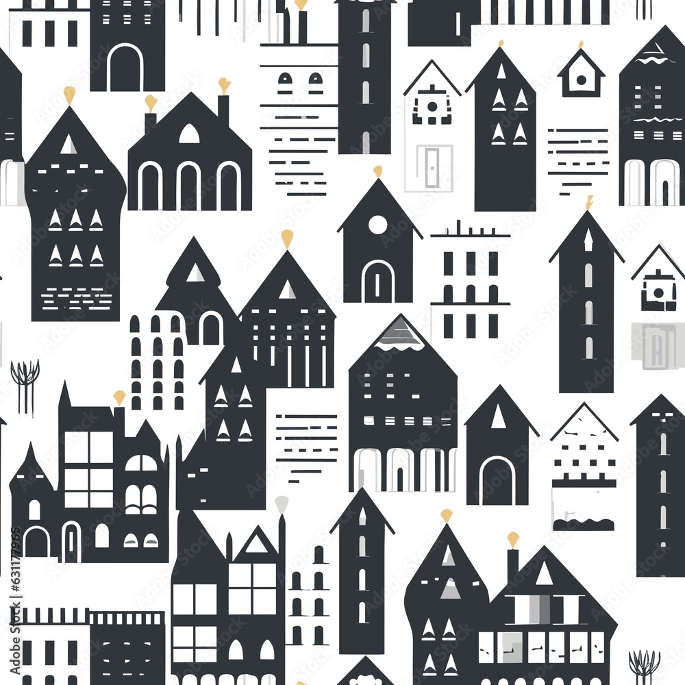 Architecture Pattern vector illustration, Background