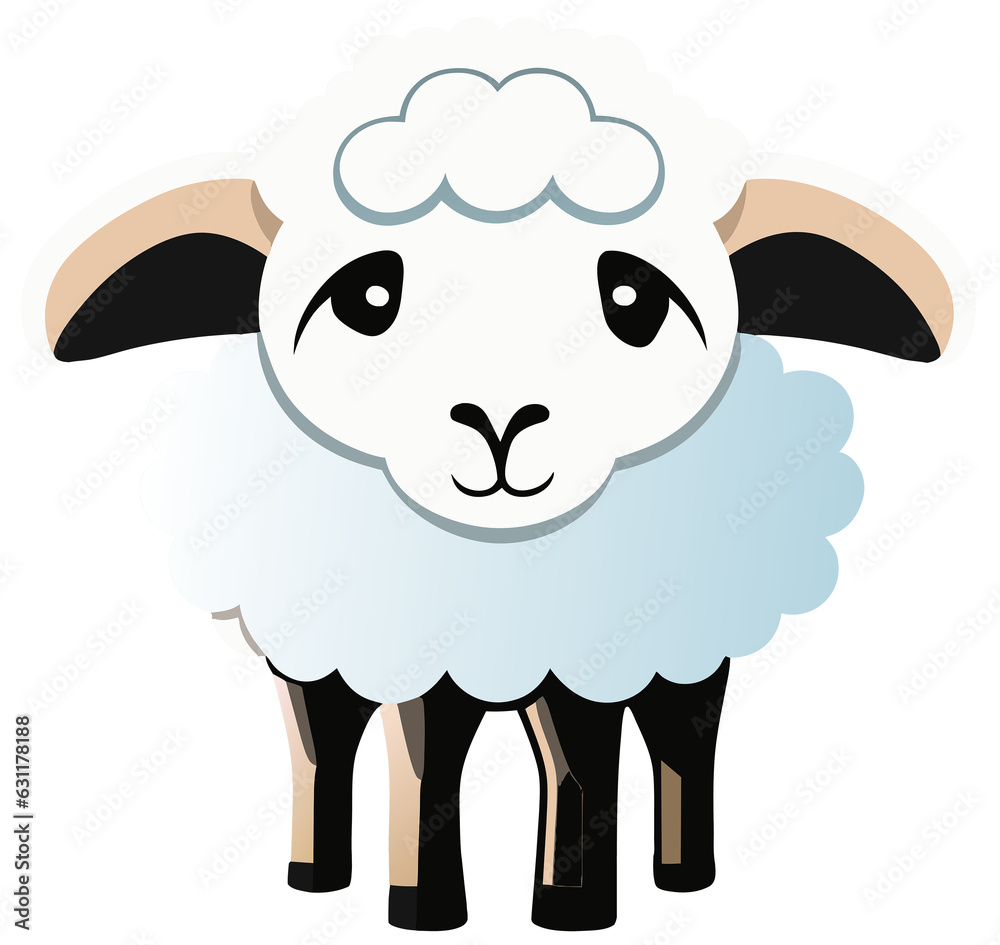 illustration of a sheep
