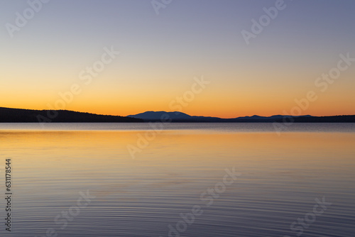 Sunset Over Moosehead Lake Maine © Rob
