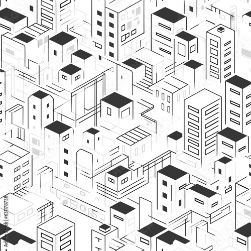 Architecture Pattern vector illustration  Background