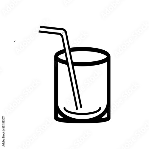 glass of juice icon