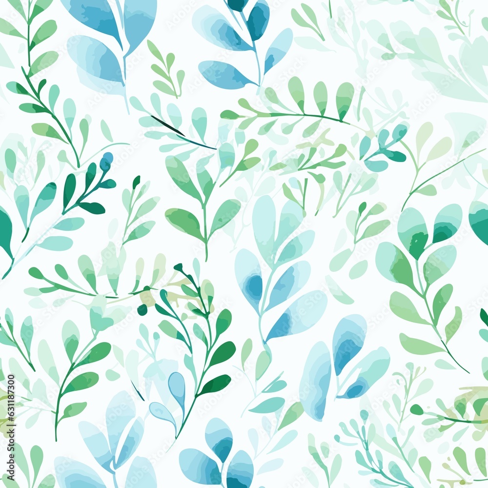 Watercolor Pattern vector illustration, Background