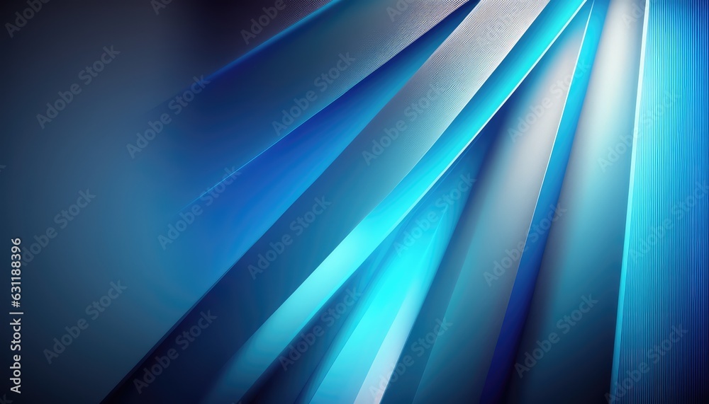 abstract blue wavy wallpaper for business presentations generative ai abstract blue wavy wallpaper for business presentations generative ai