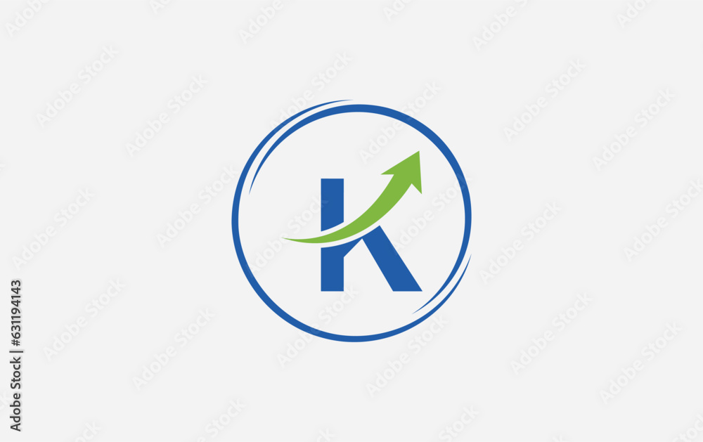 Growth finance logo. Arrow icon vector and financial circle symbol design Growth finance logo. Arrow icon vector and financial circle symbol design