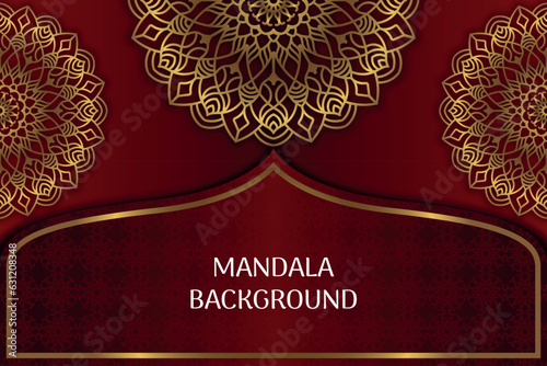 Luxury mandala background with golden arabesque pattern Arabic Islamic east style. Ramadan Style Decorative mandala. Mandala for print, poster, cover, brochure, flyer, banner