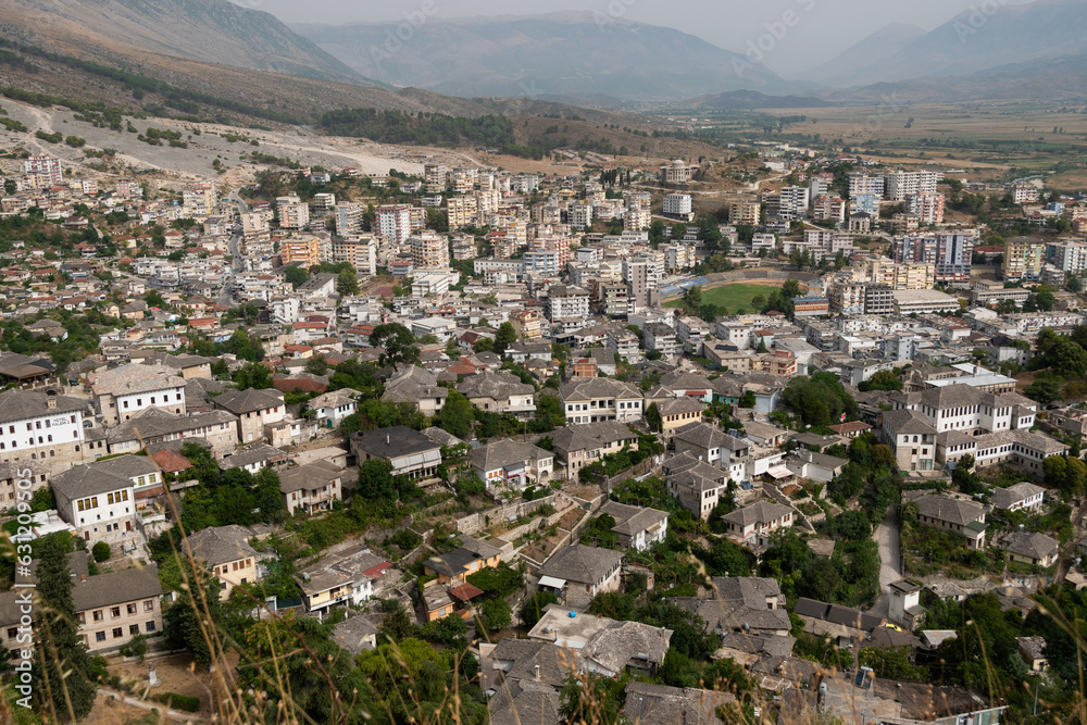 Panorámica de Gjirokaster, Albania