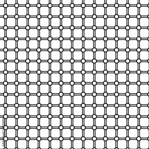 abstract geometric black white dot pattern, perfect for background, wallpaper.