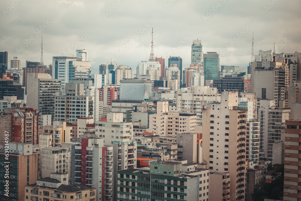 Naklejka premium Predios e torres