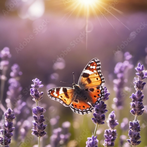 Butterfly in garden © Methsara