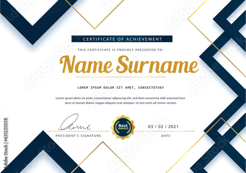 Free vector certificate of appreciation template