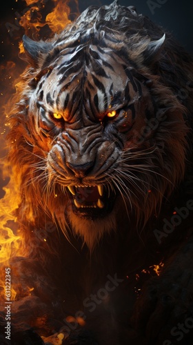 Tiger wallpaper for your phone.
