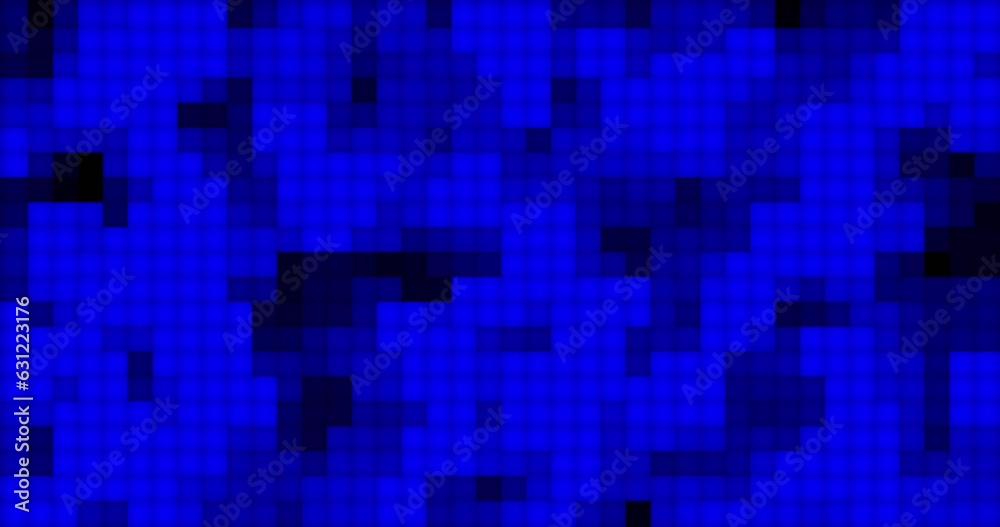 Geometric shape bright blue square polygon cube grid animated motion graphics pattern background Geometric shape bright blue square polygon cube grid animated motion graphics pattern background