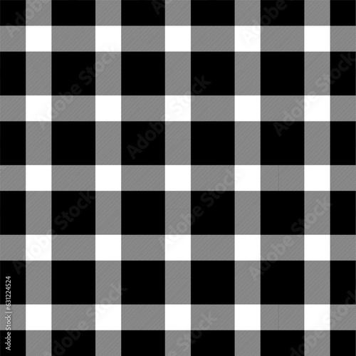 black and white plaid pattern