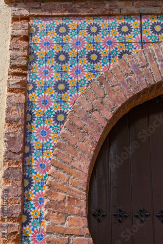 Moorish islamic tile design...