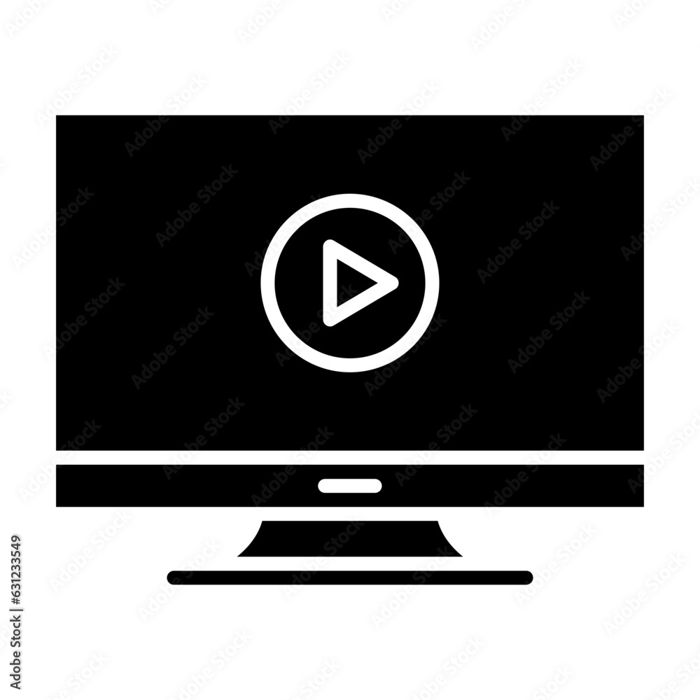 TV Monitor Icon TV Monitor Icon