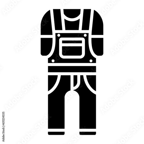 Coverall Clothes Icon