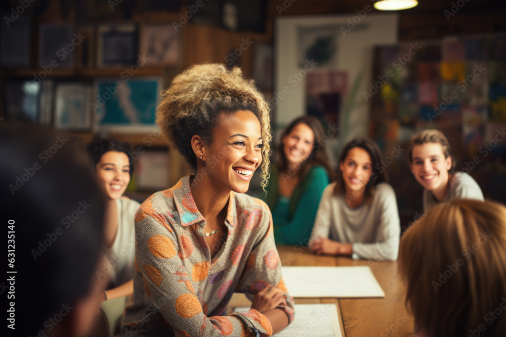 Woman Mentoring And Inspiring The Next Generation Of Leaders Woman Mentoring And Inspiring The Next Generation Of Leaders