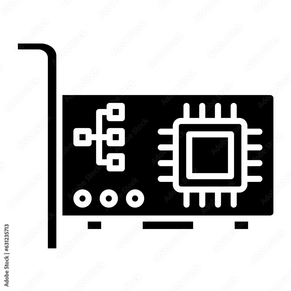 Network Interface Card Icon Network Interface Card Icon