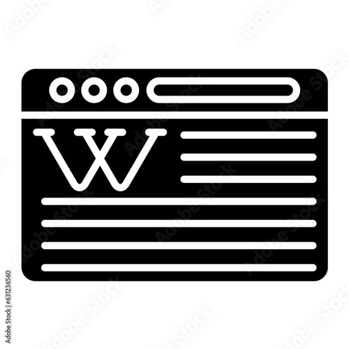 Wikipedia Icon