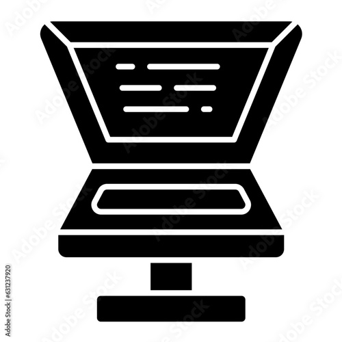 Teleprompter Icon