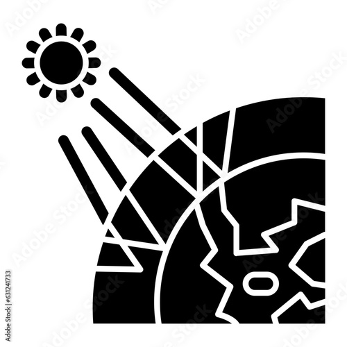 Greenhouse Effect Icon