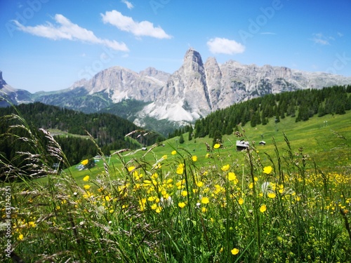 Südtirol Panorama. Mit Alta Badia, Seiser Alm, Corvara photo