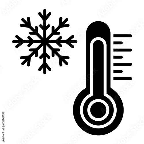 Cold Temperature Icon