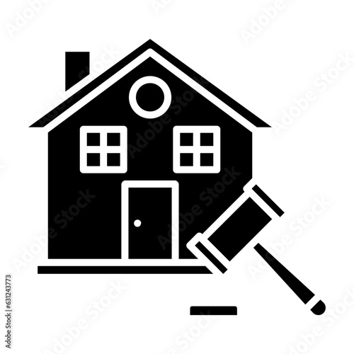House Auction Icon