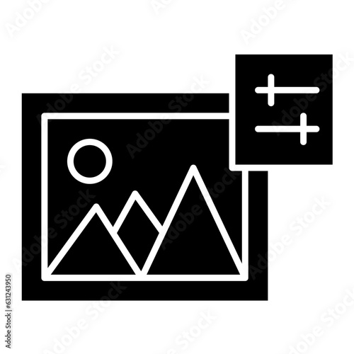 Photo Editing Icon