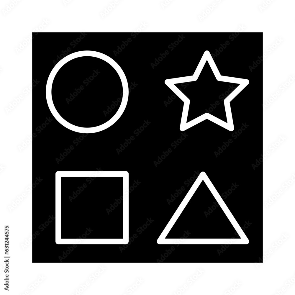 Shape Toy Icon Shape Toy Icon