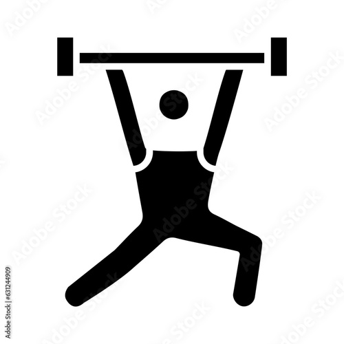 Weightlifter Icon