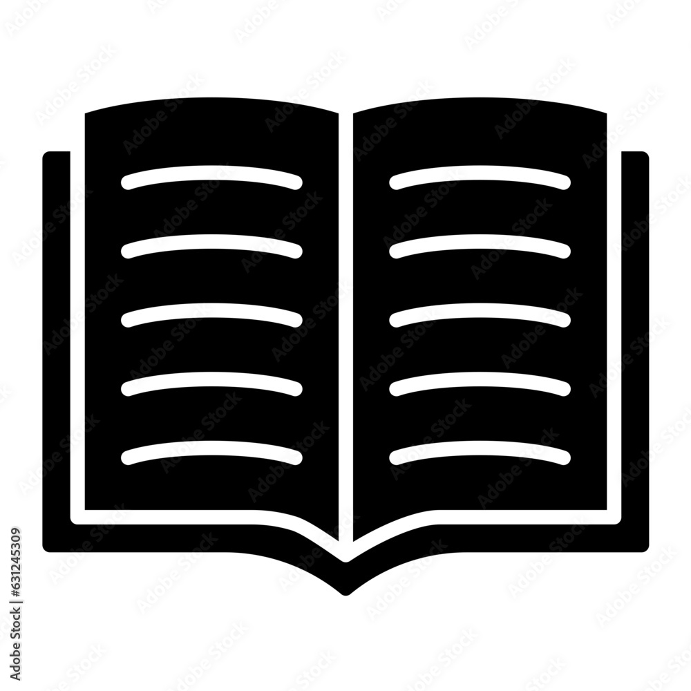 Open Book Icon Open Book Icon
