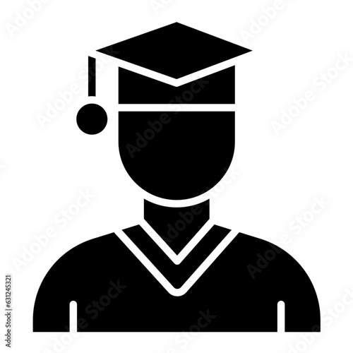 Male Graduate Icon