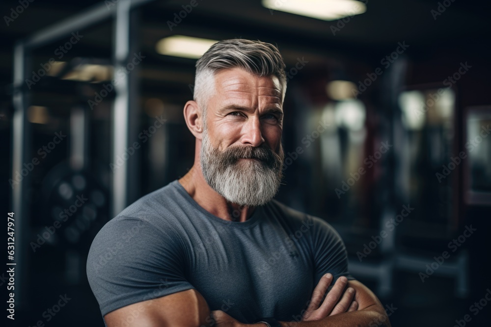 Man in Gym. Athletic, active and ready to train. Man in Gym. Athletic, active and ready to train.