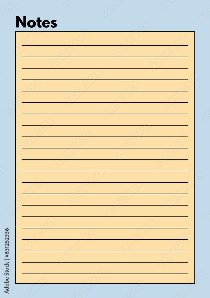 Obraz premium Your Colourful Notes