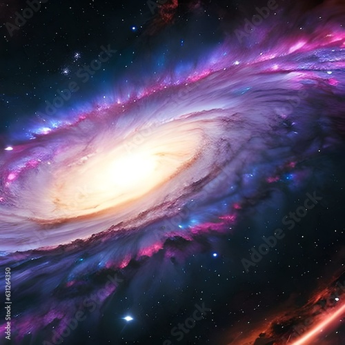 galaxy in space