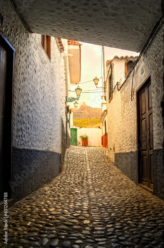 town of san bartolome de tirajana in gran canaria photo