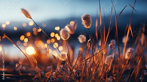  a bunch of dandelions that are in the grass.  generative ai