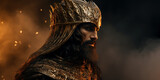 Persian king Cyrus the Great, founder of the Achaemenid Empire. Generative AI