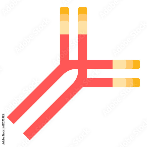 ige antibodies flat style icons